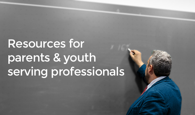 Calgary resources for parents of teenagers and youth and teen serving professionals 
